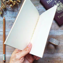 Load image into Gallery viewer, Santan Let Hope Bloom handsewn Pocket Notebook