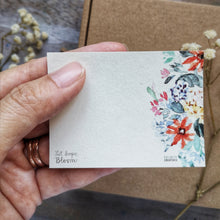 Load image into Gallery viewer, Santan watercolor gift tag from Let Hope Bloom Collection