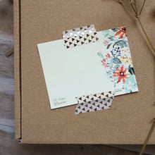 Load image into Gallery viewer, Santan watercolor gift tag from Let Hope Bloom Collection