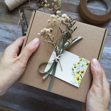 Load image into Gallery viewer, Sunflower watercolor gift tag from Let Hope Bloom Collection