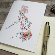 Load image into Gallery viewer, Let Hope Bloom - Santan 4.25x5.5" Folded Notecard