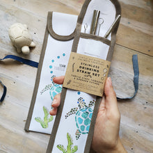 Load image into Gallery viewer, Team Turtle Bent Straw set