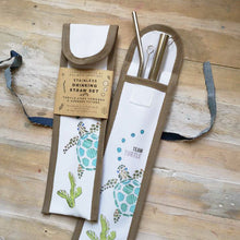 Load image into Gallery viewer, Team Turtle Bent Straw set