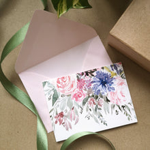 Load image into Gallery viewer, Daisies & Roses 3x4" Mini Folded Notecard