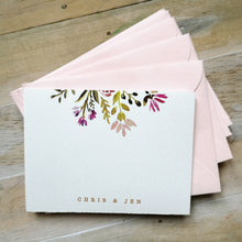 Load image into Gallery viewer, Custom Flora 3x4" Flat Notecard set