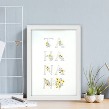 Load image into Gallery viewer, Sunflower (8.25x11.75")-Tahanan Series-Original wall art (two column)