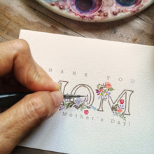 Load image into Gallery viewer, Paint-your-own blank Mother&#39;s day card
