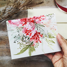 Load image into Gallery viewer, &quot;Blooms, berries and cheers!&quot; 4.25x5.5&quot; blank card
