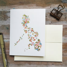 Load image into Gallery viewer, Let Hope Bloom - Rose 4.25x5.5&quot; Folded Notecard
