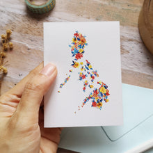 Load image into Gallery viewer, Bloom Pilipinas 3x4&quot; Folded Mini-Notecard set/ Gift card
