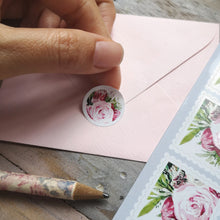 Load image into Gallery viewer, Roses Paper Sticker sheet
