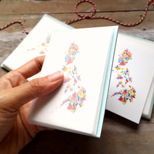 Load image into Gallery viewer, Bloom Pilipinas 3x4&quot; Folded Mini-Notecard set/ Gift card
