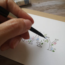 Load image into Gallery viewer, &quot;Salamat Inay&quot; 4.25x5.5&quot; handpainted Folded Notecards (limited edition)
