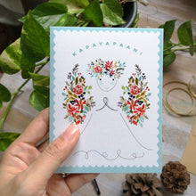 Load image into Gallery viewer, Peace Angel 4.25x5.5&quot; blank Christmas Card
