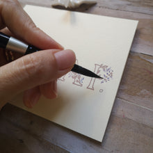 Load image into Gallery viewer, Mahigpit na Yakap 4.25x5.5&quot; handpainted Folded Notecards(limited edition)

