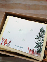 Load image into Gallery viewer, Personalized Full Gift set- Hardin Gift tag and Mini-Notecard set
