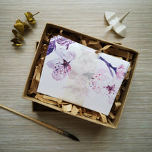 Load image into Gallery viewer, Sakura 3x4&quot; Mini Folded Notecard
